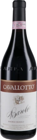Red Wine Cavallotto Barolo Riserva Vignolo 2015