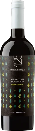 Red Wine Feudi Salentini 125 Primitivo Biologico 2019