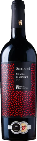 Red Wine Feudi Salentini Sassirossi Primitivo di Manduria 2019