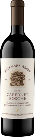Red Wine Freemark Abbey Bosche Vineyard Cabernet Sauvignon 2016