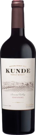 Red Wine Kunde Estate Zinfandel 2016