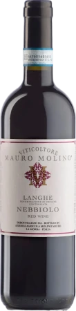Red Wine Mauro Molino Langhe Nebbiolo 2020