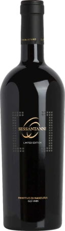 Red Wine San Marzano 60 Sessantanni Limited Edition Old Vines Primitivo di Manduria 2017