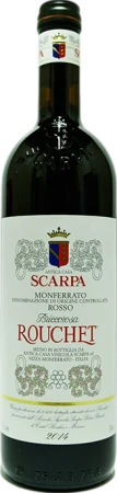 Red Wine Scarpa Briccorosa Rouchet Monferrato Rosso 2011