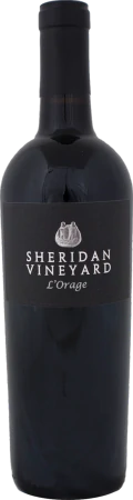 Red Wine Sheridan Vineyard L'Orage 2018
