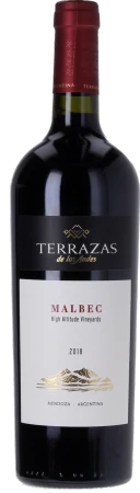 Red Wine Terrazas de los Andes Malbec 2019